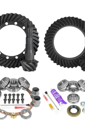 Certified Yukon Ring & Pinion Gear Kit Front & Rear for Toyota 9.5/8R Diff (w/o Factory Locker) 5.29 Ratio