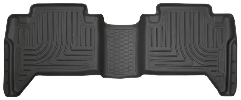 Direct From Manufacturer Husky Liners 2016 Toyota Tacoma Crew Cab WeatherBeater 2nd Row Black Floor Liners