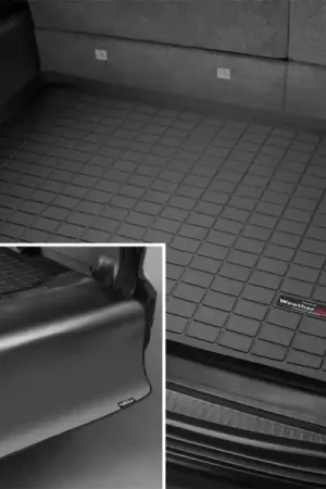 Exclusive WeatherTech 15+ Cadillac Escalade ESV Cargo Liner w/ Bumper Protector - Black