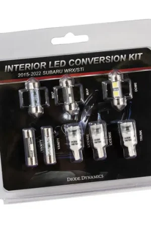 Holiday Sale Diode Dynamics 15-19 Subaru WRX Interior Light Kit Stage 1 - Cool - White
