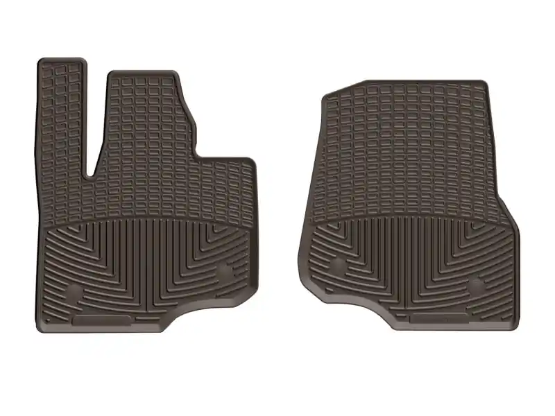 Save Now WeatherTech 2018+ Lincoln Navigator / Navigator L Front Rubber Mats - Cocoa