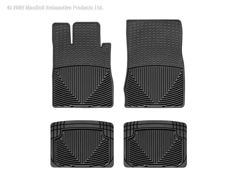 WT Rubber Mats - Rear - Blk Hot Picks