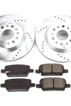 Power Stop 18-19 Buick Enclave Rear Z23 Evolution Sport Brake Kit Express Delivery