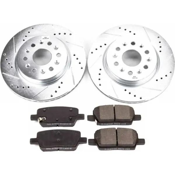 Power Stop 18-19 Buick Enclave Rear Z23 Evolution Sport Brake Kit Express Delivery