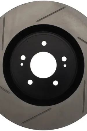 StopTech Power Slot 08-09 Evo 10 Slotted Right Front Rotor Authentic