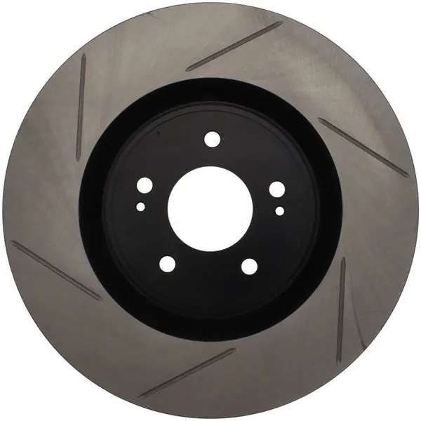 StopTech Power Slot 08-09 Evo 10 Slotted Right Front Rotor Authentic