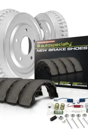 Final Sale Power Stop 98-09 Ford Ranger 4WD (w/9in Drum) Rear Autospecialty Drum Kit