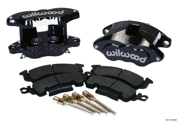 Wilwood D52 Rear Caliper Kit - Black Powder 1.25 / 1.25in Piston 1.28in Rotor Super Sale