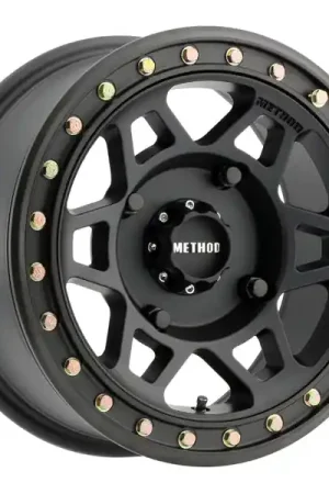 Method MR405 UTV Beadlock 15x7 / 4+3/13mm Offset / 4x136 / 106mm CB Matte Black Wheel Price Cut