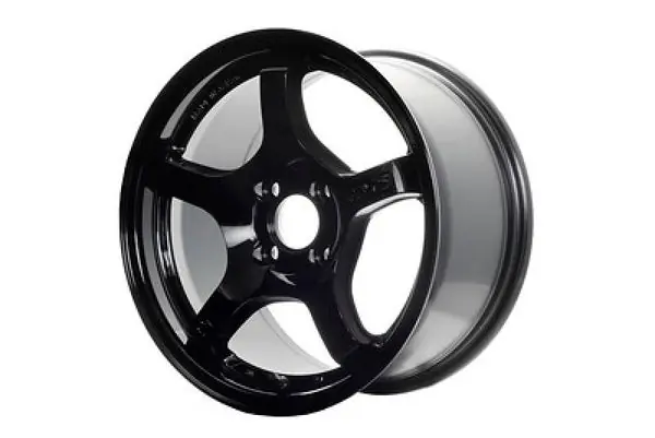 Modern Gram Lights 57CR 18x9.5 +38 5x100 Glossy Black Wheel