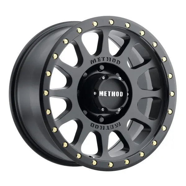 Method MR305 NV 18x9 +18mm Offset 8x6.5 130.81mm CB Matte Black Wheel Next Day Delivery