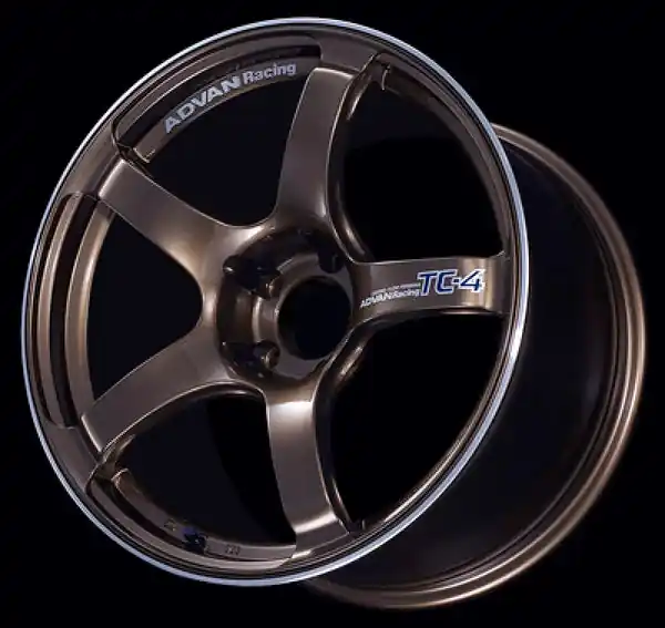Advan TC4 17x9.0 +45 5x114.3 Umber Bronze Metallic and Ring Wheel Warranty Included