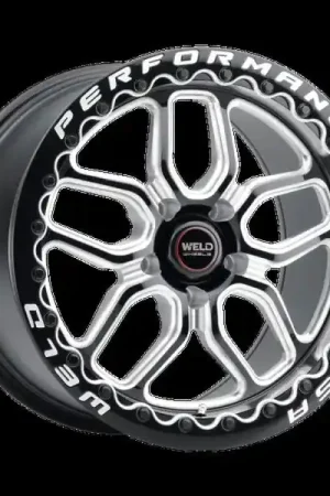 Weld Racing Laguna Bead Lock 17x10/  5x114.3 / ET49 / BS7.50 Gloss BLK MIL Wheel DIA 78.1 Hassle-Free Returns