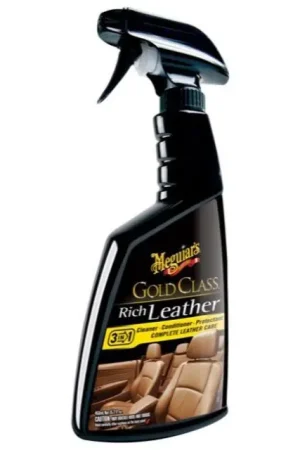 Limited Offer Meguiar's G10916 Gold Class Rich Leather 3-In-1 Leather Treatment