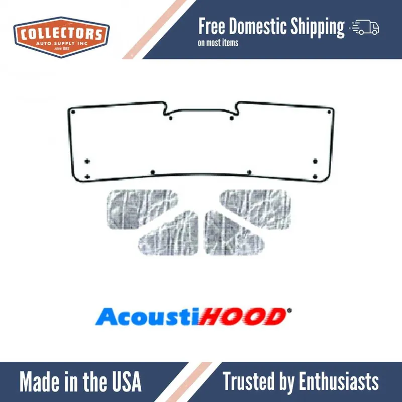 Affordable 1968-1974 AMC Javelin Trunk Lid Insulation Pad Cover AcoustiHood