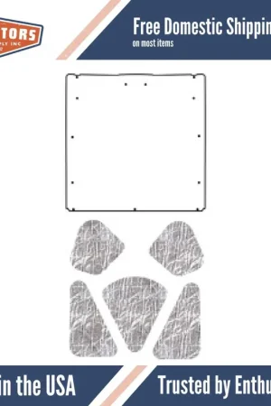 Place Order Hood Insulation Pad Cover for 1966 Buick A-Body AcoustiHood Kit Smooth