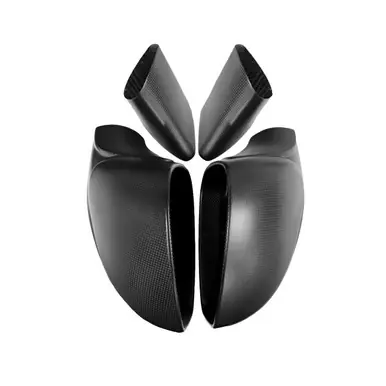 Free Shipping fabspeed Carbon Fiber MATTE Mirror Housings With Bases - Ferrari 458 Italia/Spider /Speciale