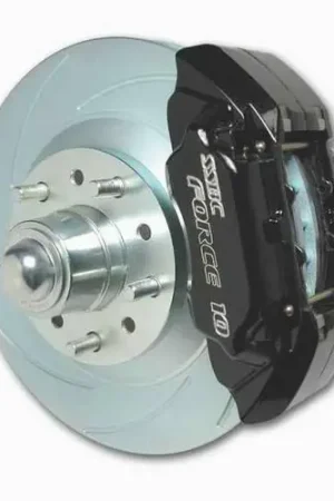 Worldwide Shipping SSBC Disc to Disc Upgrade Kit with Force 10 Extreme 4-Piston Aluminum Calipers & 13 Inch Rotors - Front - A126-22