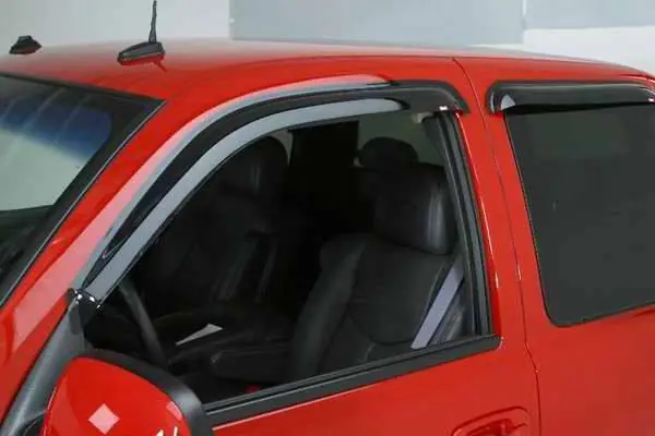 Top Pick Wade Smoke Slim Wind Deflector 4PC - 88498