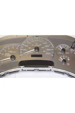 US Speedo Stainless Steel Gauge Face - Displays 180KPH - No Transmission Temperature - CK1800203K Trending