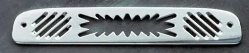 All Sales Third Brake Light Cover - Blast Design - Brushed - 44005 Special Offer