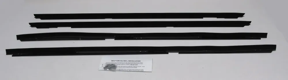 Window Sweeps Felt Kit for 1978-1980 Chevy Monte Carlo 2 Door Coupe OEM Exclusive