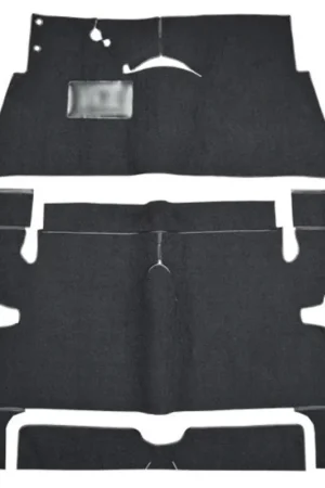 Hot Deal Carpet for 1955 Cadillac Series 60 Fleetwood Molded Loop Complete 3Pc