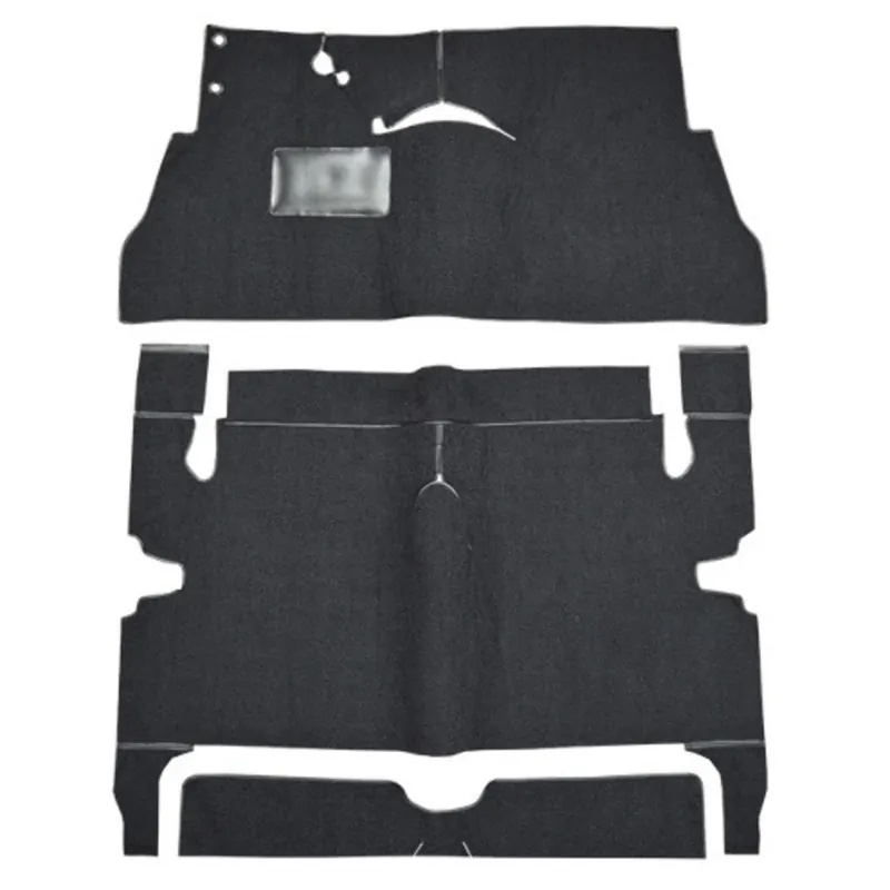 Hot Deal Carpet for 1955 Cadillac Series 60 Fleetwood Molded Loop Complete 3Pc