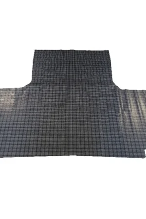 Top Pick Trunk Floor Mat Cover for 1968 Plymouth Fury Convertible Vinyl Gray Herringbone