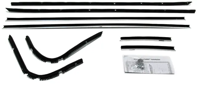 Window Sweeps Felt Kit Weatherstrip for 1968-1971 Lincoln Mark 3 Hardtop While Supplies Last