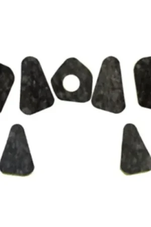 Hood Insulation Pad Heat Shield for 1968-1972 Buick Skylark Black Front 7 pcs Budget