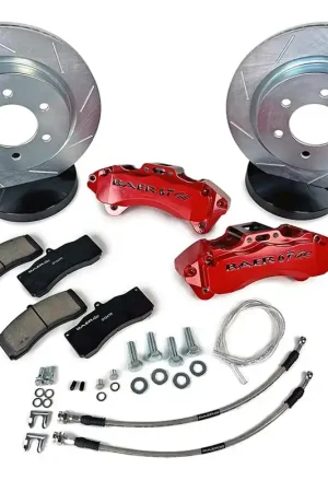 Baer Brakes 4011003R-2 Baer Brakes 13.5" 6T Front Brake Kit, Red, SZ Limited Offer