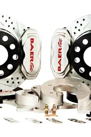 Baer Brakes 4262669C Baer Brakes 11" SS4+ Dual Deep Stage Rear Brake Kit, Clear, SDZ Best Choice