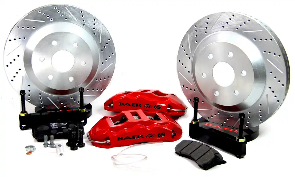 Money Back Guarantee Baer Brakes 4261049B Baer Brakes 15" Extreme Front Brake Kit, Black, SDZ