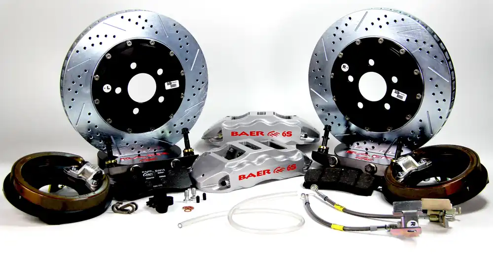 Price Drop Baer Brakes 4302481S Baer Brakes 14" Extreme+ Rear Brake Kit - Silver