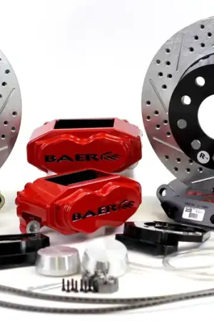 Baer Brakes 4141050B-X1 Baer Brakes 11" SS4+ Front Brake Kit, Black, SDZ, ARP Studs Warranty Included