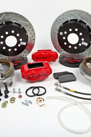 Baer Brakes 4302423R Baer Brakes 13" SS4+ Rear Brake Kit, Red, SDZ Weekend Sale