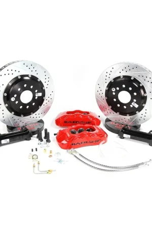 Time-Limited Baer Brakes 4301349HO-1 Baer Brakes 14" Pro+ Front Brake Kit, Hugger Orange, Slot