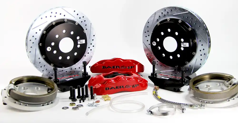 Free Delivery Baer Brakes 4302499S Baer Brakes 14" Pro+ Rear Brake Kit, Silver, SDZ