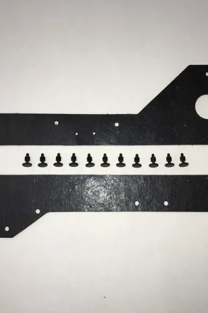 Fender To Firewall Dust Shield W/ Clips 2 Pcs for Ford F100-F250 1973-77 2/4DR Hot Picks