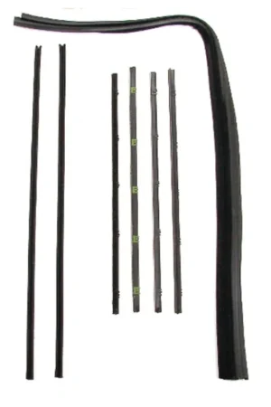 Direct From Factory Window Sweeps Felt Kit Left and Right Hand 8pc. for 1967-1972 Chevy/GMC