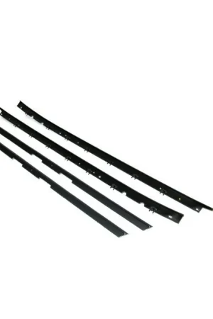1984-1989 Chevrolet Corvette Window Sweeps Felt Kit Belt Line Weatherstrip 4 Piece Budget