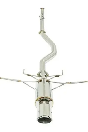 Remark 2017-2021 Honda Civic Type R Non Resonated Cat-Back Exhaust Spec I w/Single Carbon Fiber Tip Cover Time-Limited