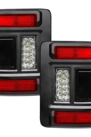 Oracle LED Flush Mount Tail Light (Red Lens) - 2018-2025 Jeep Wrangler JL | 392 JL - 5884-504 Seasonal Sale