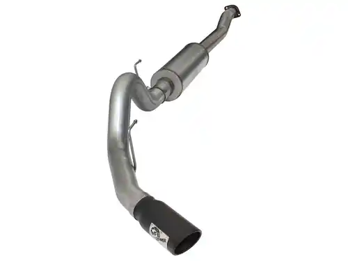 Reduced Price aFe Power MACH Force-Xp 4in Stainless Steel Cat-Back Exhaust w/Black Tip for Ford F-150 2015-2023 V6-2.7L/3.5L (tt) #49-43069-B
