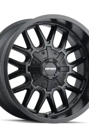 Mayhem 8107 Cogent 22x10 / 6x135 BP / -27mm Offset / 106mm Hub Matte Black Wheel Worldwide Shipping