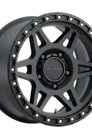 Method Race Wheels | MR312 | MATTE BLACK | 17x8.5 | 0 Offset | 4.75 Backspacing | 8x6.5 | MR31278580500 Flash Sale
