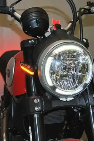 New Rage Cycles 2015-2024 Ducati Scrambler Front Turn Signals While Supplies Last