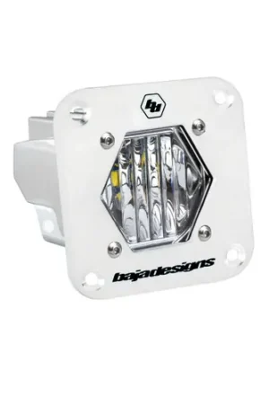 Modern Baja Designs S1 Flush Mount Wide Cornering LED White - 381005WT