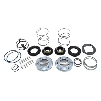 Yukon Hardcore Locking Hub Set for 00-08 Dodge 1-Ton Front w/Spin Free Kit - YHC70009 Trusted Brand